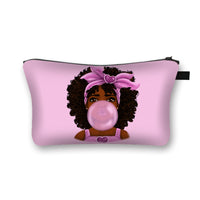 
              Black Girl Magic Waterproof Beauty Bag - POSITIVE SOUL - Inspirational Style
            