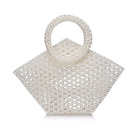
              Pearl Woven Handmade Bag - POSITIVE SOUL - Inspirational Style
            