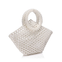 Pearl Woven Handmade Bag - POSITIVE SOUL - Inspirational Style