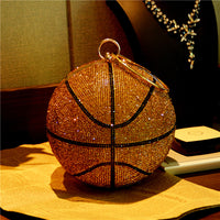 
              Rhinestone Basketball or Soccer Ball (Football) Bag Purse - POSITIVE SOUL - Inspirational Style
            