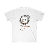 
              BRB Love Jesus - Short Sleeve T-Shirt - POSITIVE SOUL - Inspirational Style
            
