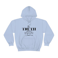 
              The Truth Shall Set You Free - Unisex Hoodie - POSITIVE SOUL - Inspirational Style
            