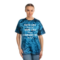 Faith Like Daniel Tie-Dye Tee - Short Sleeve T-Shirt - POSITIVE SOUL - Inspirational Style