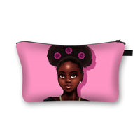 Black Girl Magic Waterproof Beauty Bag - POSITIVE SOUL - Inspirational Style