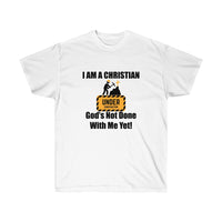 
              I'm a Christian Under Construction - Short Sleeve T-Shirt - POSITIVE SOUL - Inspirational Style
            