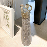 Sparkling Rhinestone Diamond Crown Thermos Bottle - POSITIVE SOUL - Inspirational Style