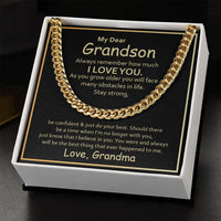 Always Remember How Much I Love You - Cuban Link Chain - POSITIVE SOUL - Inspirational Style